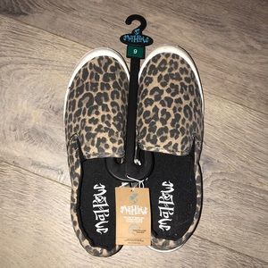 Maj Pole never worn earth sustained (50% recycled) cheetah print shoes